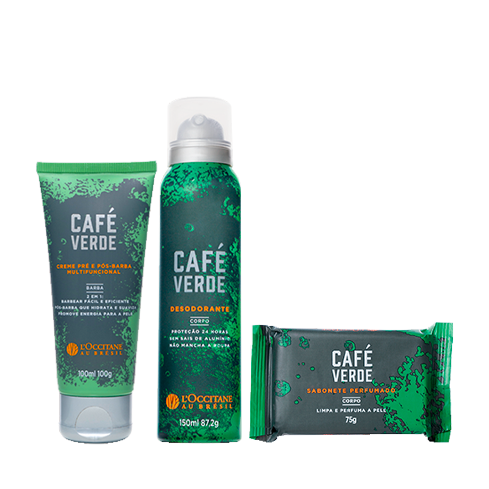 Trio Higiene Café Verde